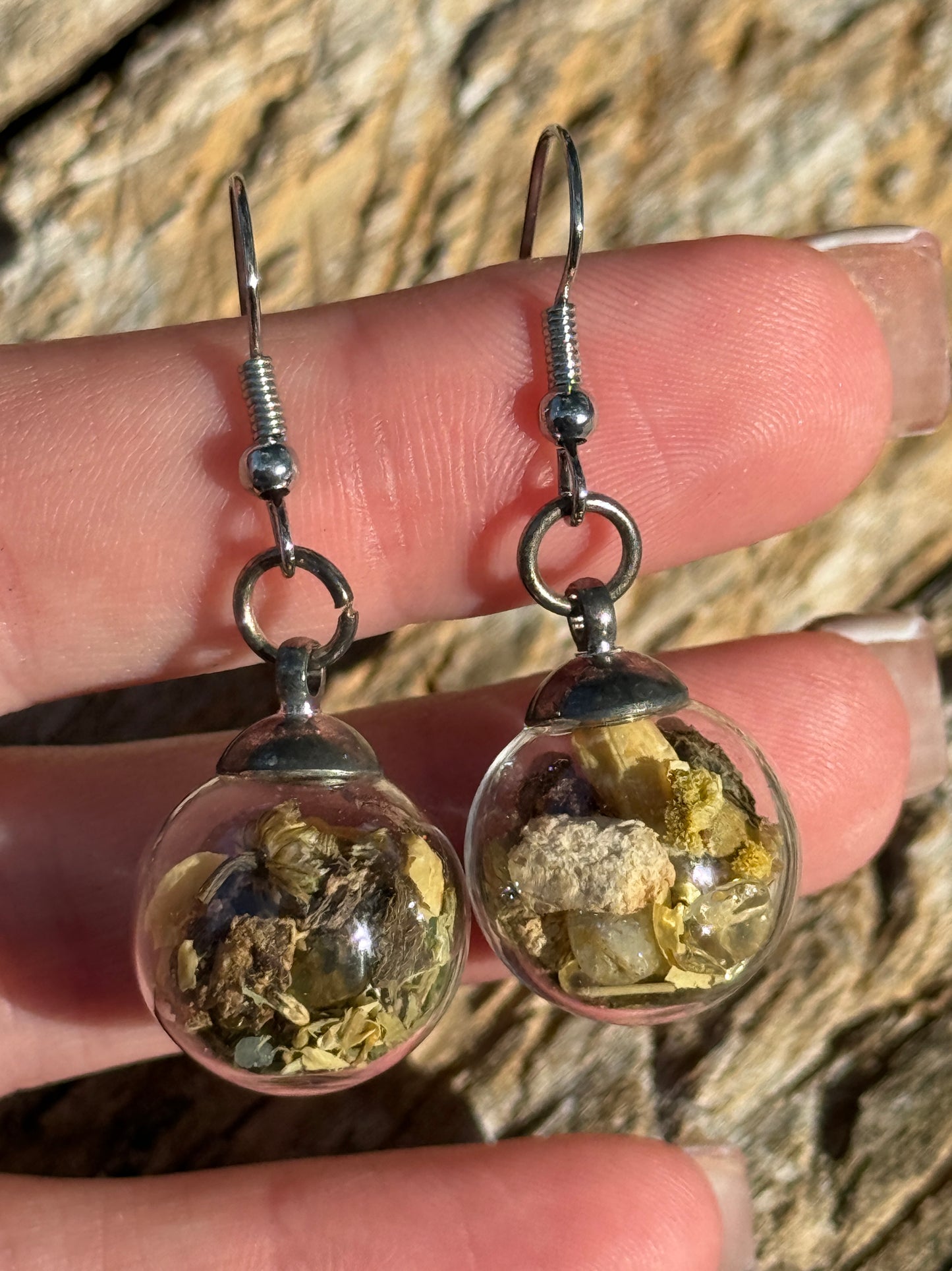 Mystical Glass Globe Intention Jewelry