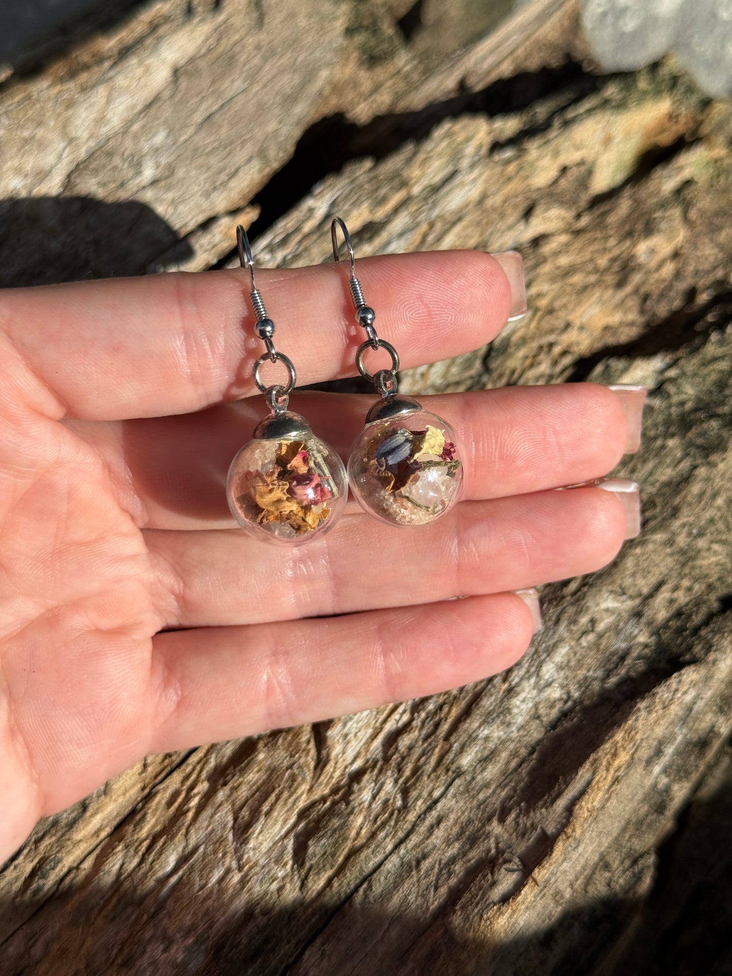 Mystical Glass Globe Intention Jewelry