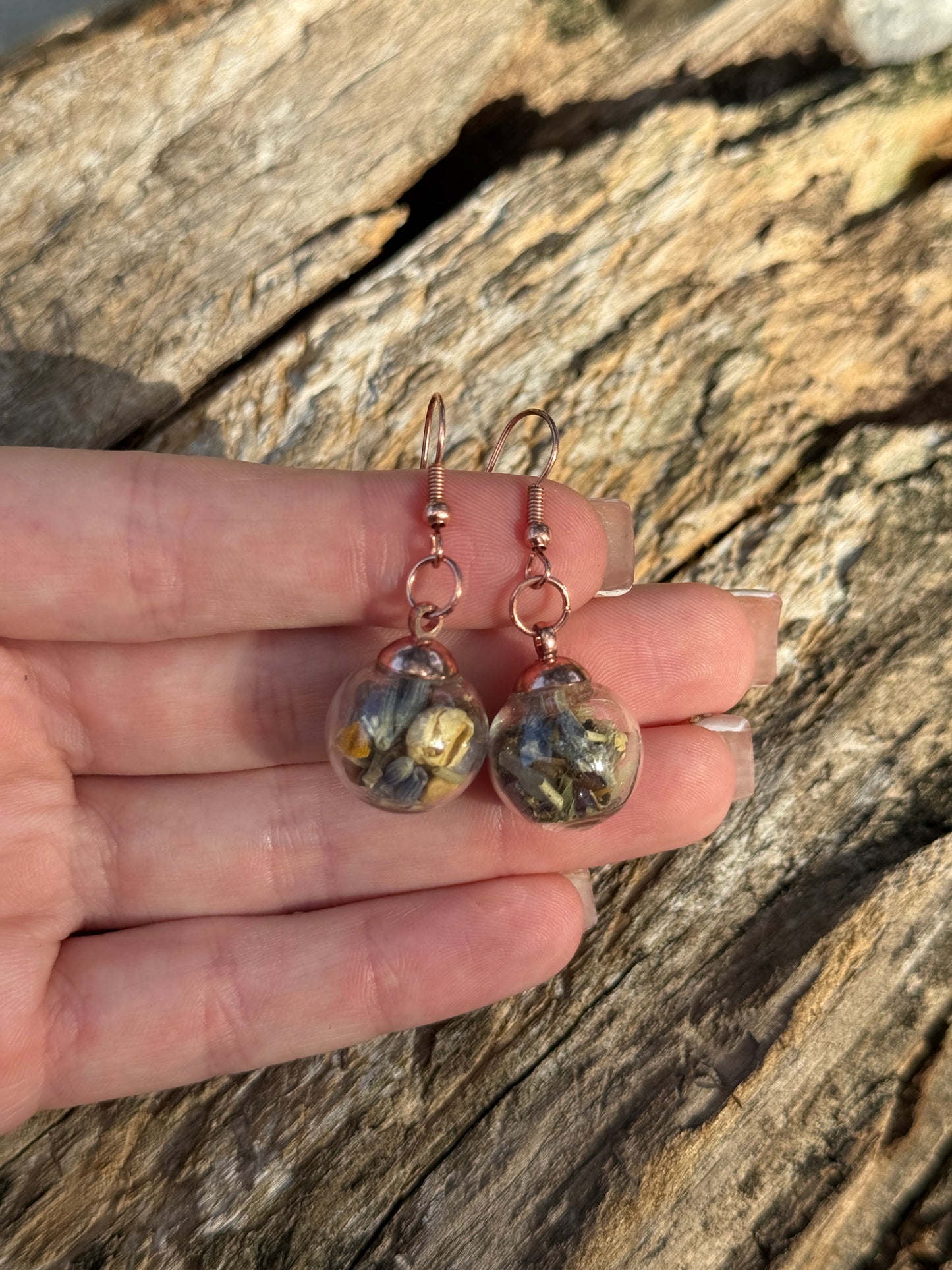 Mystical Glass Globe Intention Jewelry