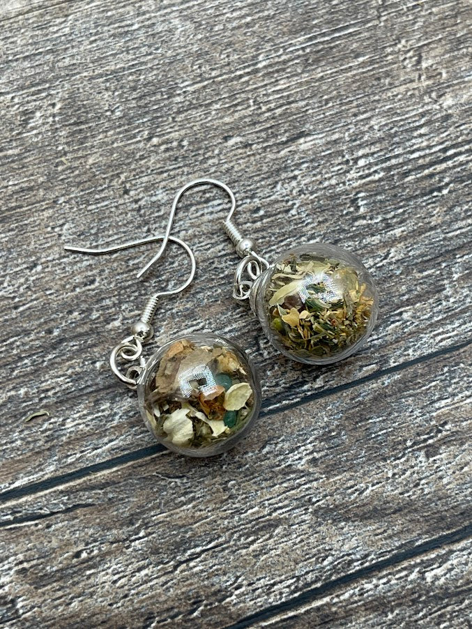 Mystical Glass Globe Intention Jewelry