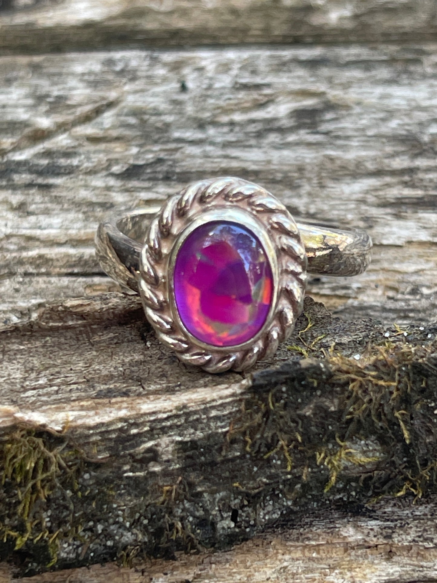 Adjustable Opal Rings By Charels Albert