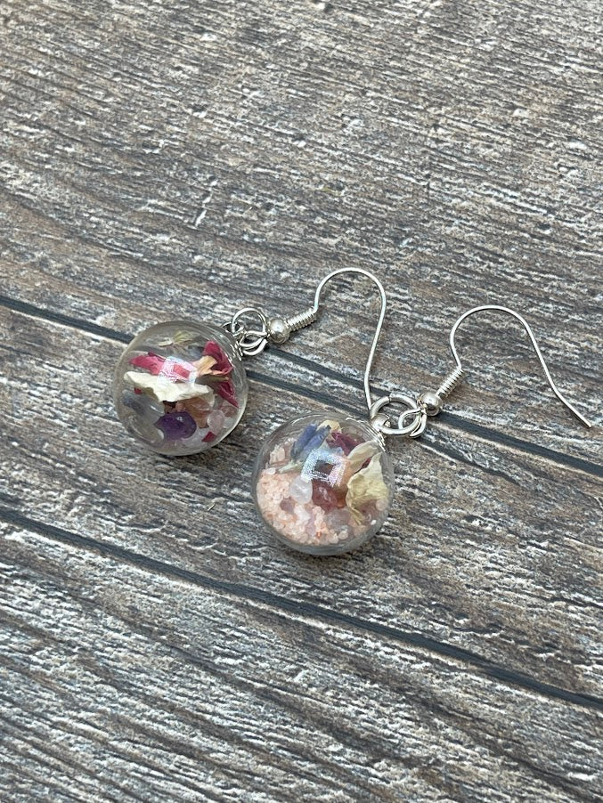 Mystical Glass Globe Intention Jewelry