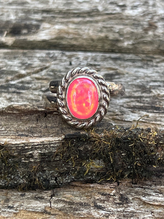 Adjustable Opal Rings By Charels Albert
