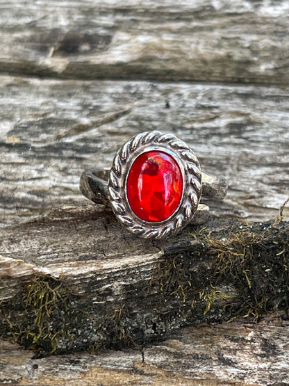 Adjustable Opal Rings By Charels Albert