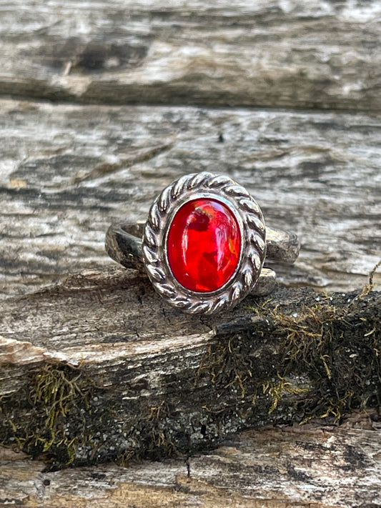 Adjustable Opal Rings By Charels Albert