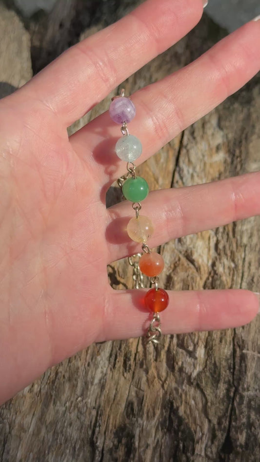 Chakra Chain Handcrafted Bracelet