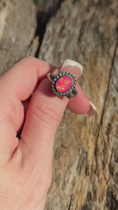 Adjustable Opal Rings By Charels Albert